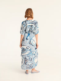 BON APPETIT wrap skirt