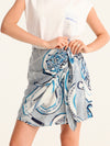 BON APPETIT mini wrap skirt