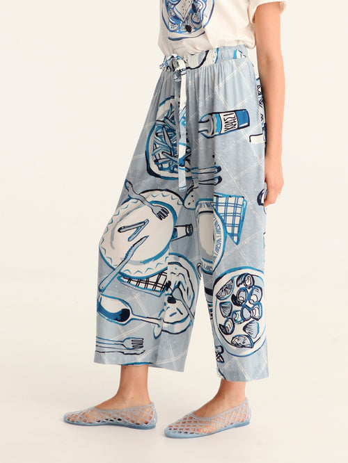 BON APPETIT loose leg pants