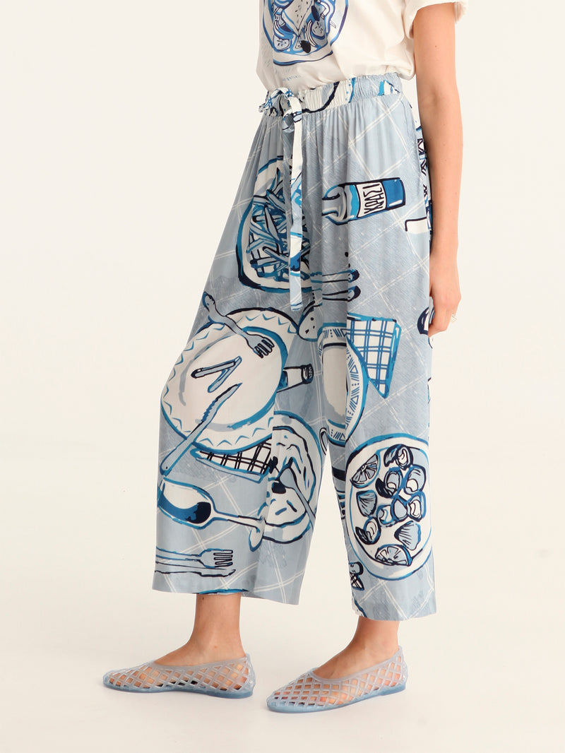 BON APPETIT loose leg pants
