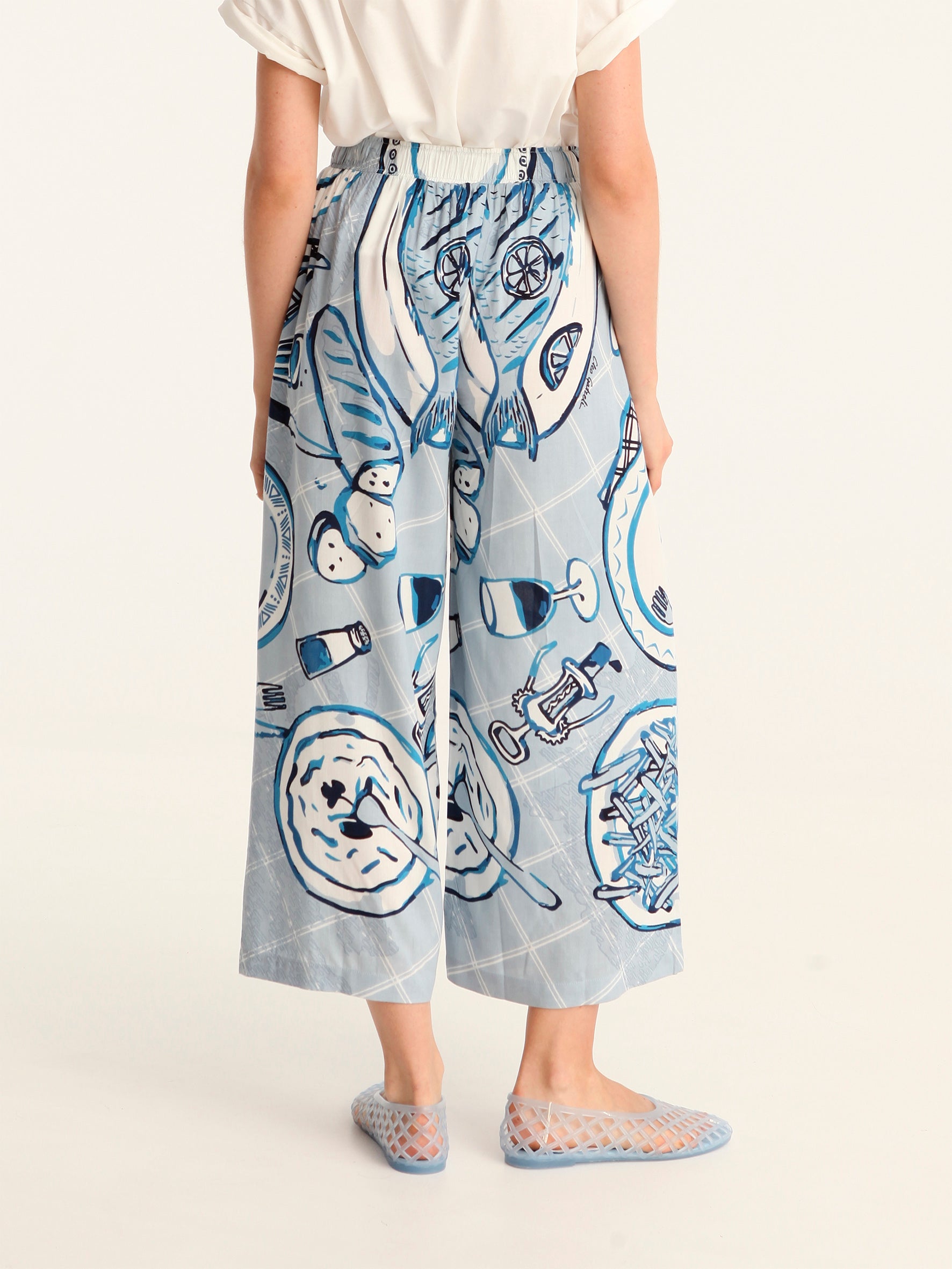 BON APPETIT loose leg pants