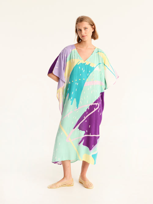 SPRITE maxi square caftan