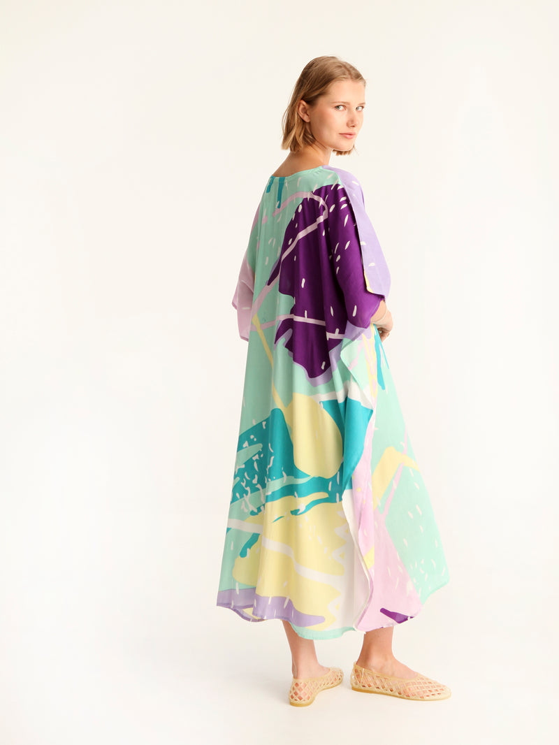 SPRITE maxi square caftan