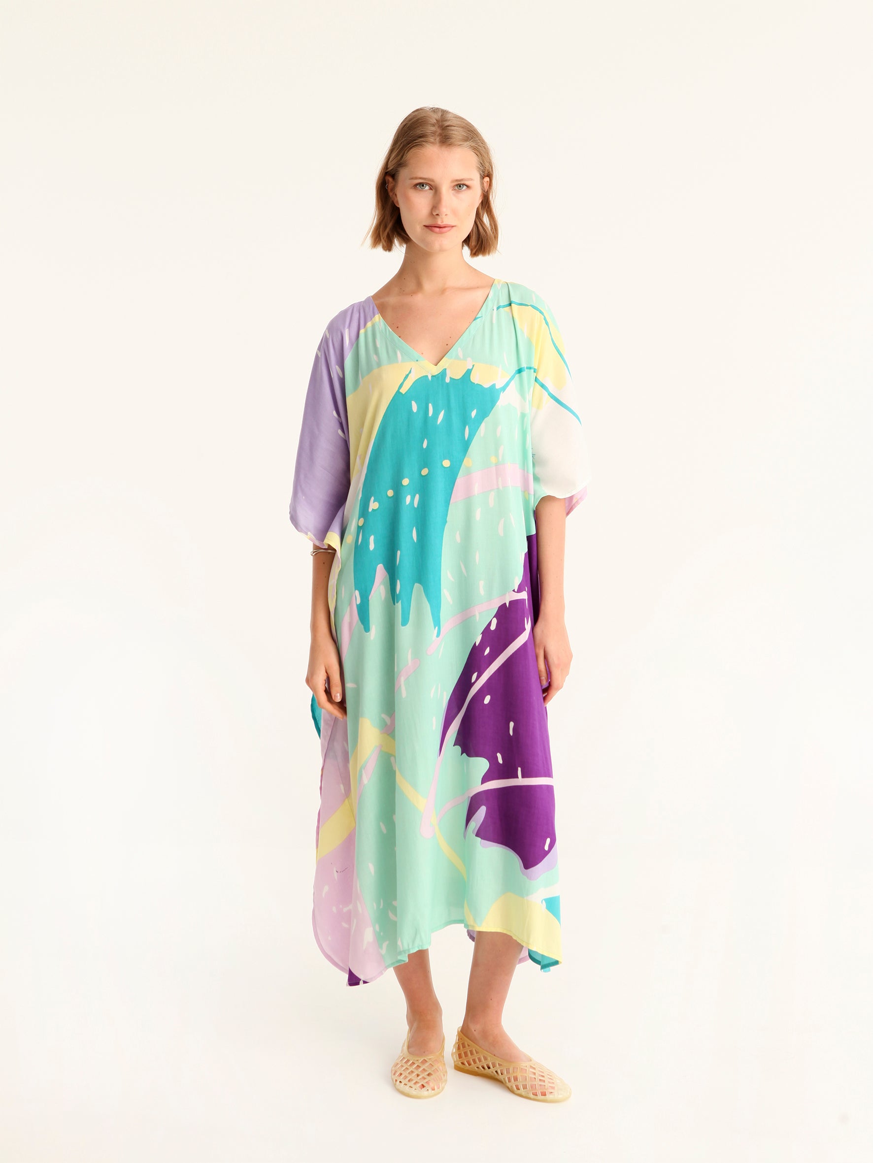 SPRITE maxi square caftan