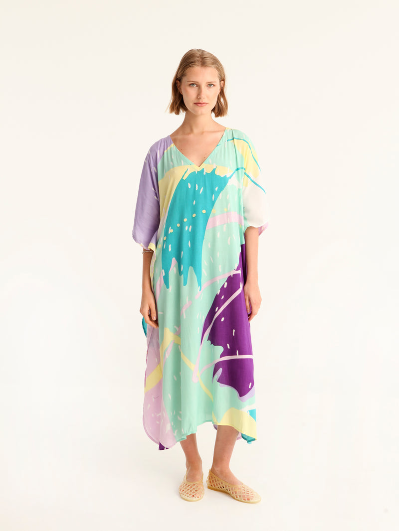 SPRITE maxi square caftan