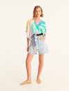 SPRITE wrap kimono top
