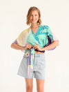 SPRITE wrap kimono top
