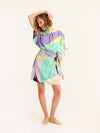 SPRITE mini wrap skirt