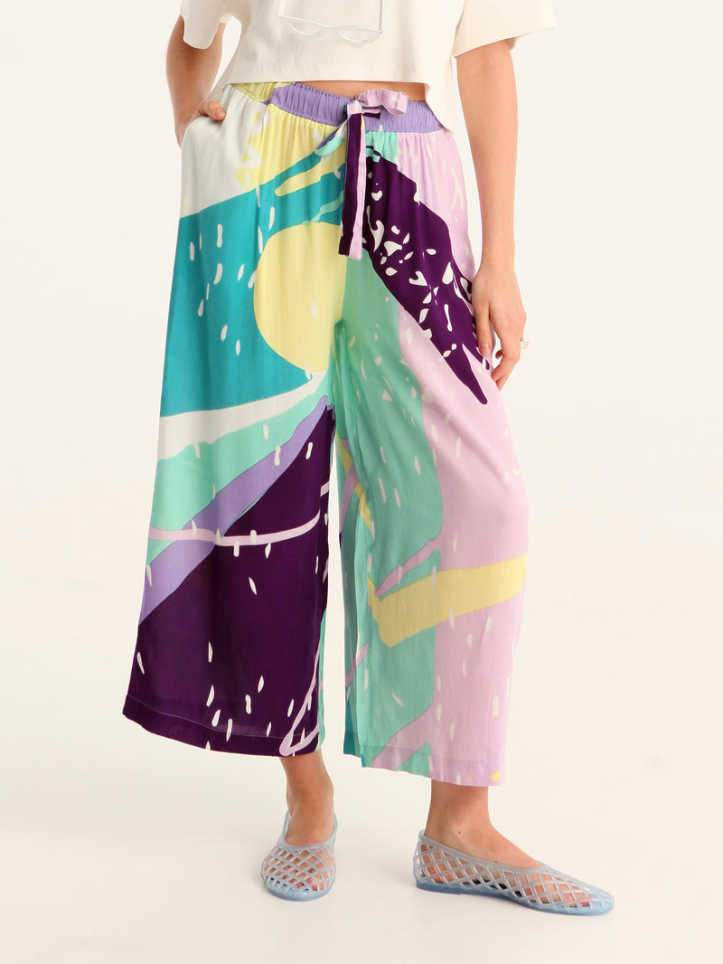 SPRITE loose leg pants