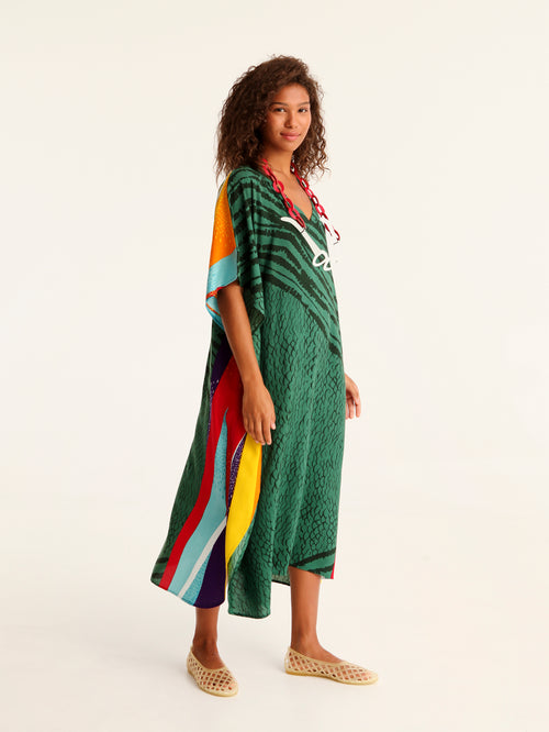 MESSINA maxi square caftan