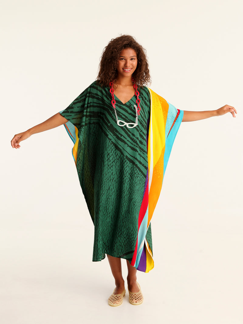 MESSINA maxi square caftan