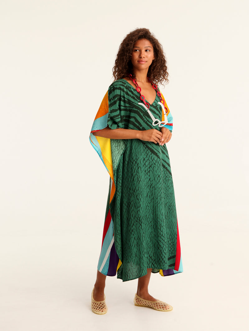 MESSINA maxi square caftan