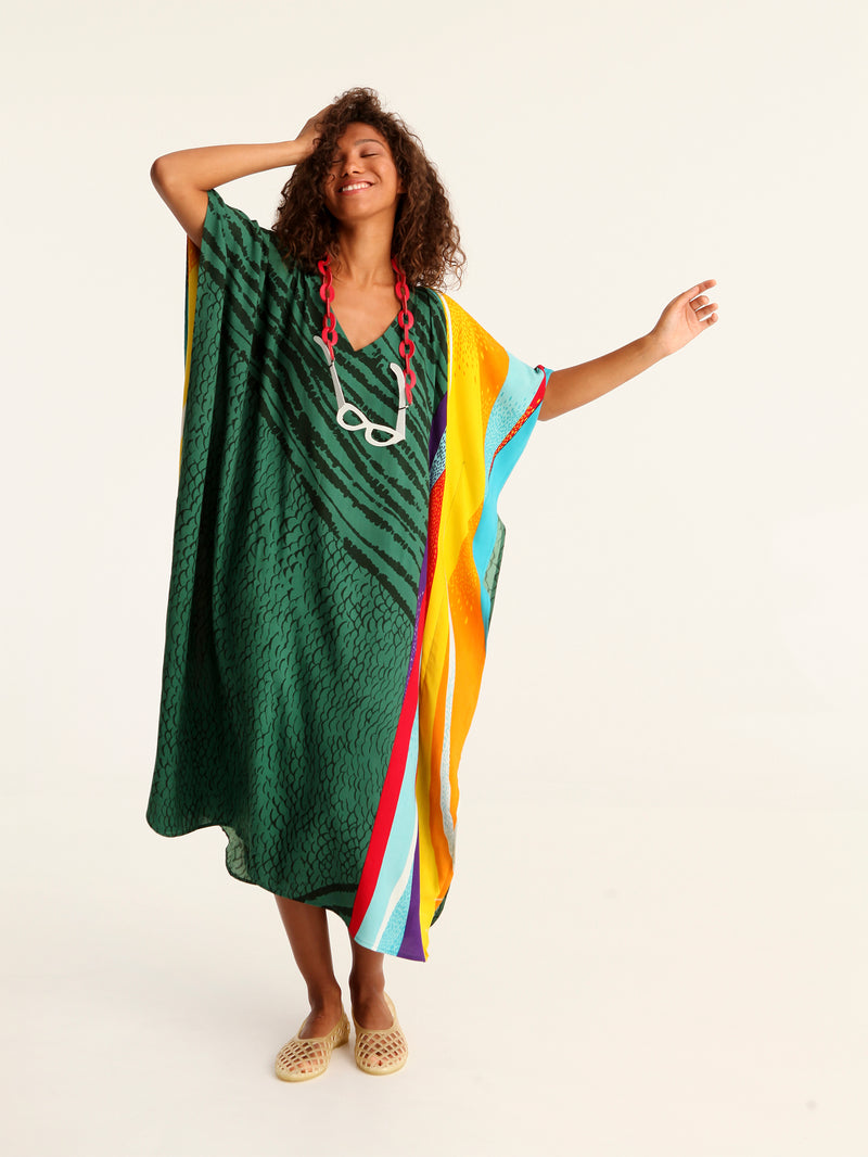 MESSINA maxi square caftan