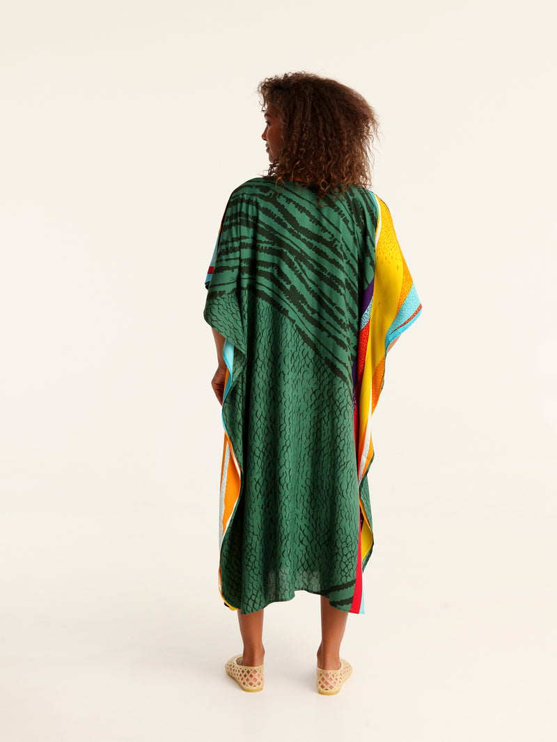 MESSINA maxi square caftan