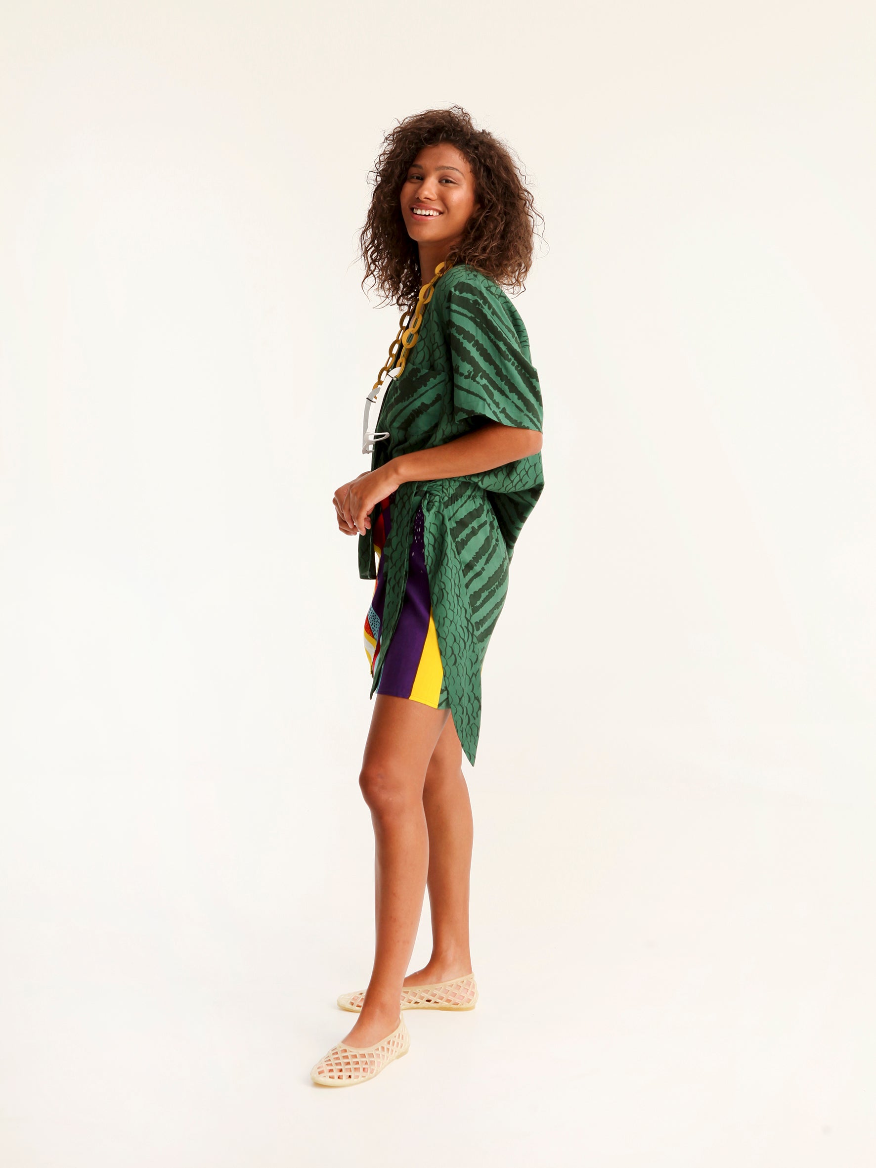 MESSINA cropped shirt