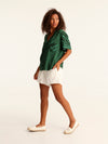 MESSINA cropped shirt