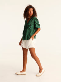 MESSINA cropped shirt