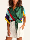 MESSINA wrap kimono top