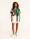 MESSINA wrap kimono top