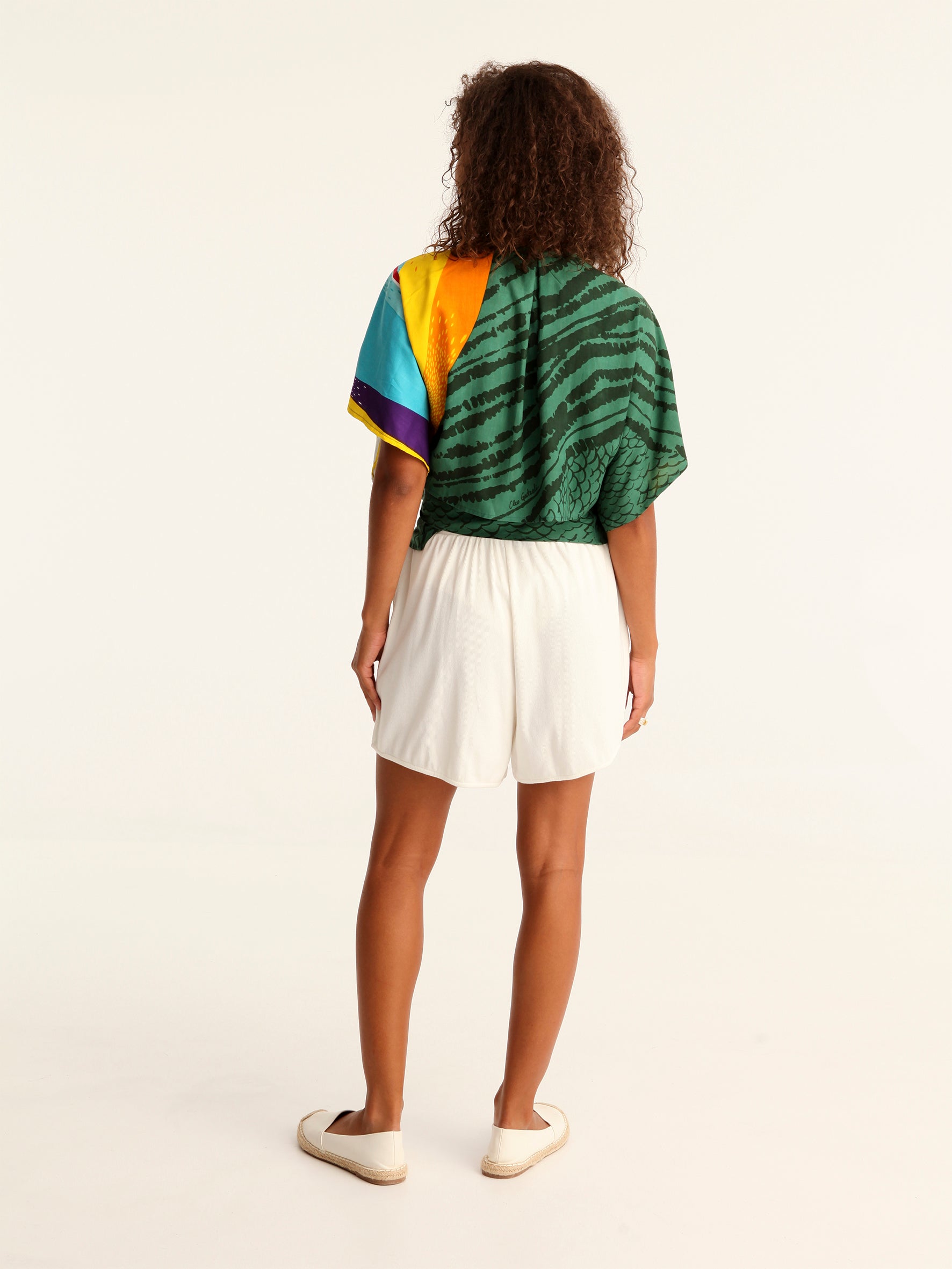MESSINA wrap kimono top