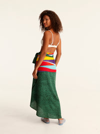 MESSINA wrap skirt