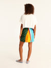 MESSINA mini wrap skirt