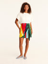 MESSINA mini wrap skirt