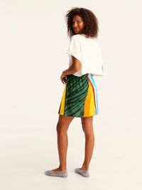 MESSINA mini wrap skirt
