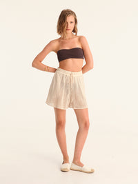 NET BEIGE shorts