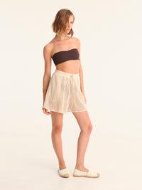 NET BEIGE shorts