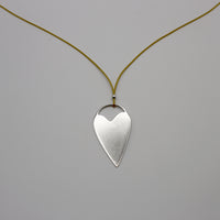 HAPPY HEART necklace - sterling silver