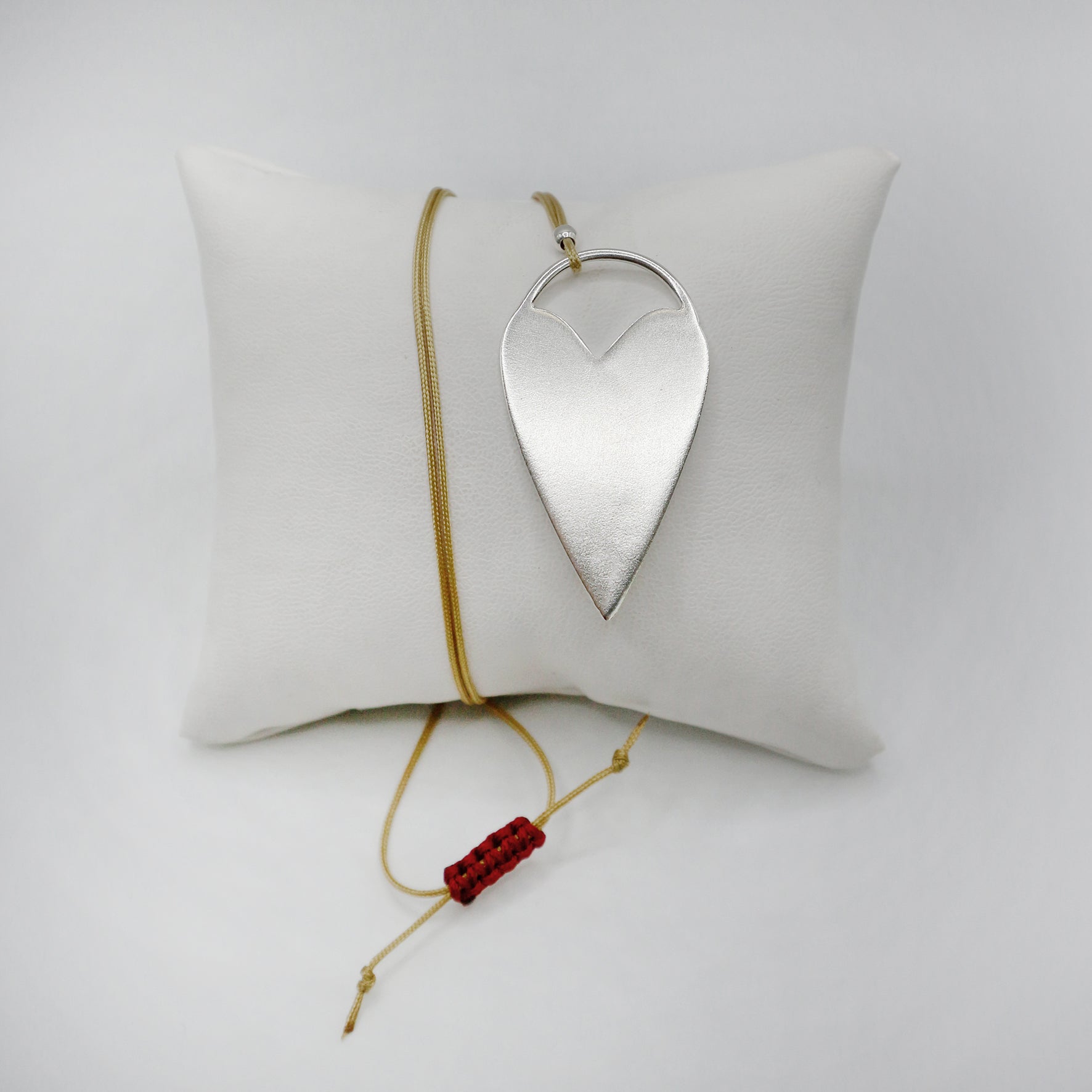 HAPPY HEART necklace - sterling silver