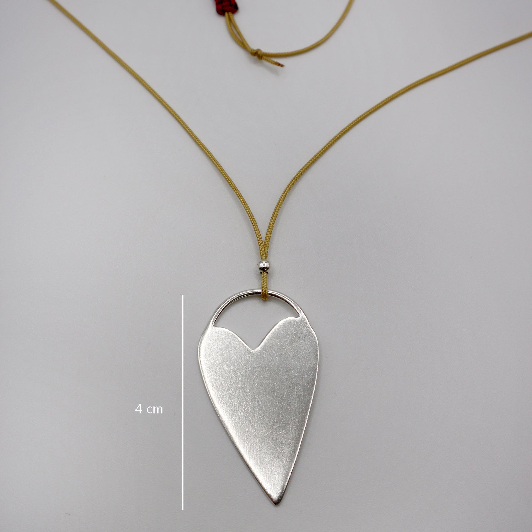 HAPPY HEART necklace - sterling silver