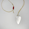 HAPPY HEART necklace - sterling silver