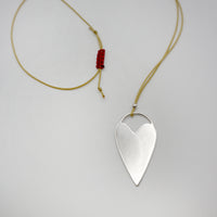 HAPPY HEART necklace - sterling silver