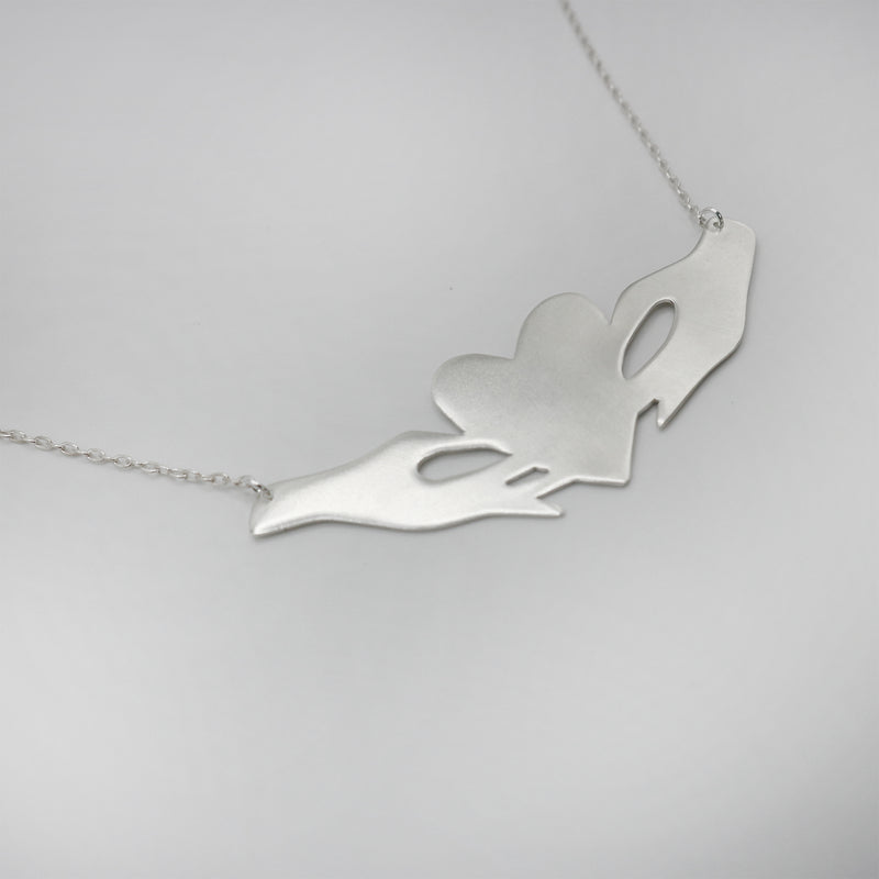 SHARING necklace - sterling silver