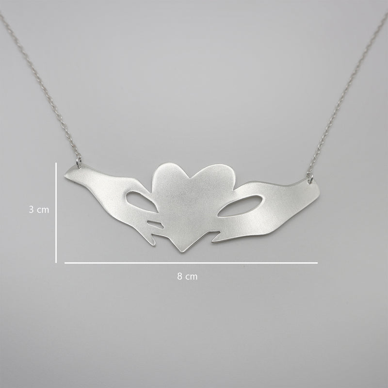 SHARING necklace - sterling silver