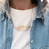 SHARING necklace - sterling silver