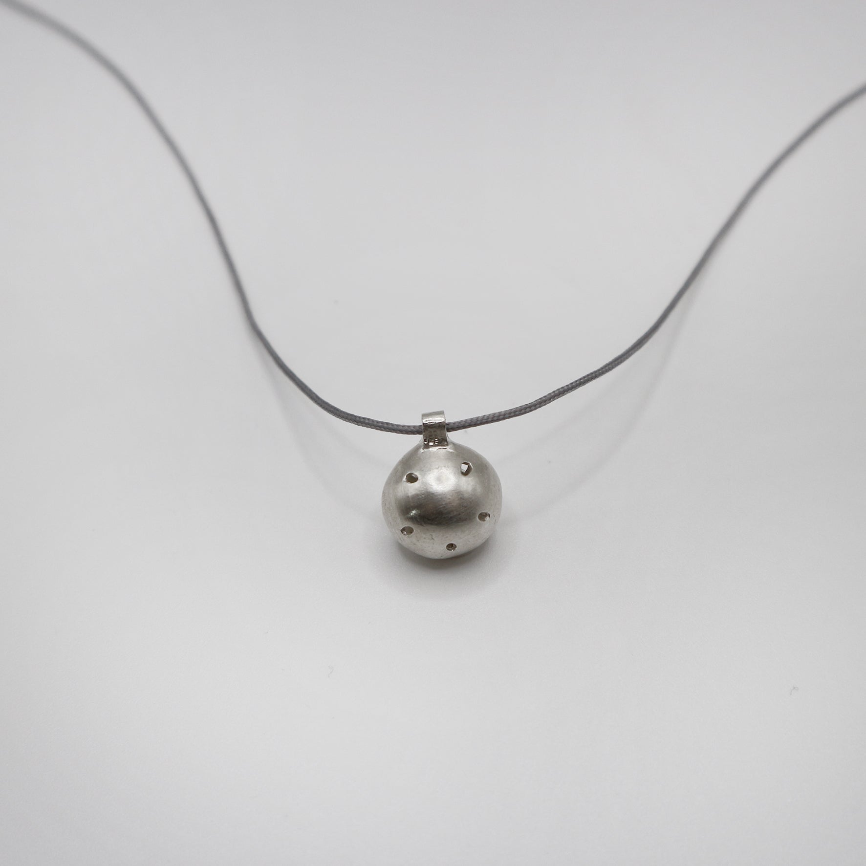 SUNNY BUBBLE necklace - sterling silver - * unique and one of a kind *