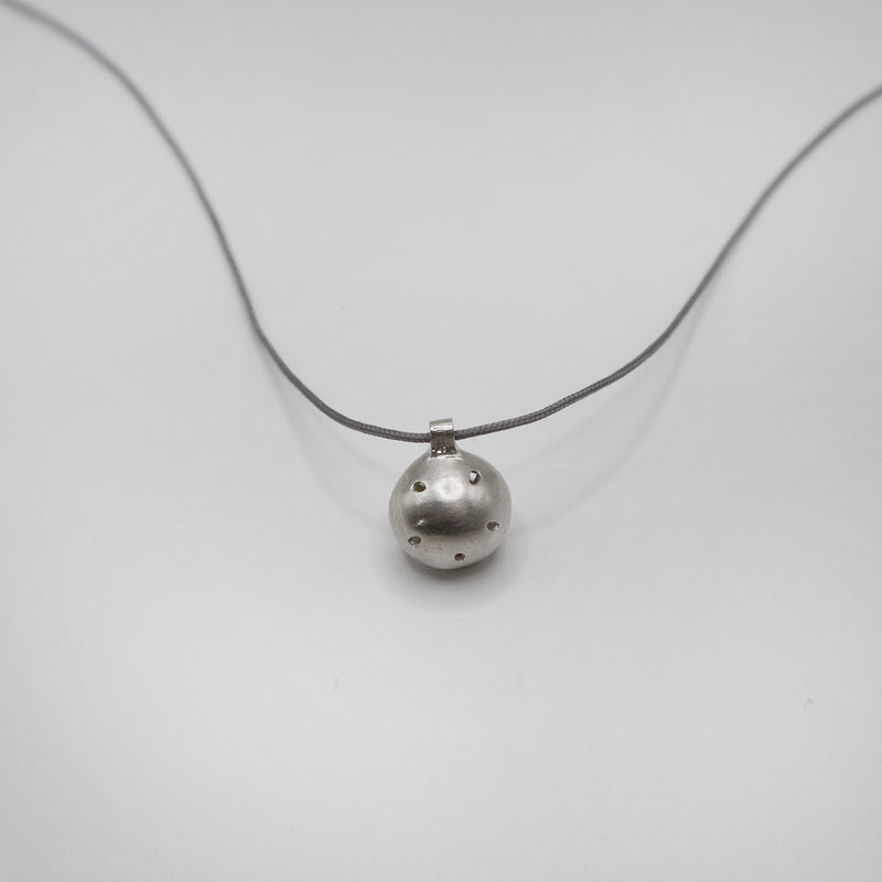 SUNNY BUBBLE necklace - sterling silver - * unique and one of a kind *