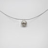 SUNNY BUBBLE necklace - sterling silver - * unique and one of a kind *