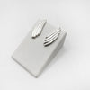 RIB WINGS earrings - sterling silver