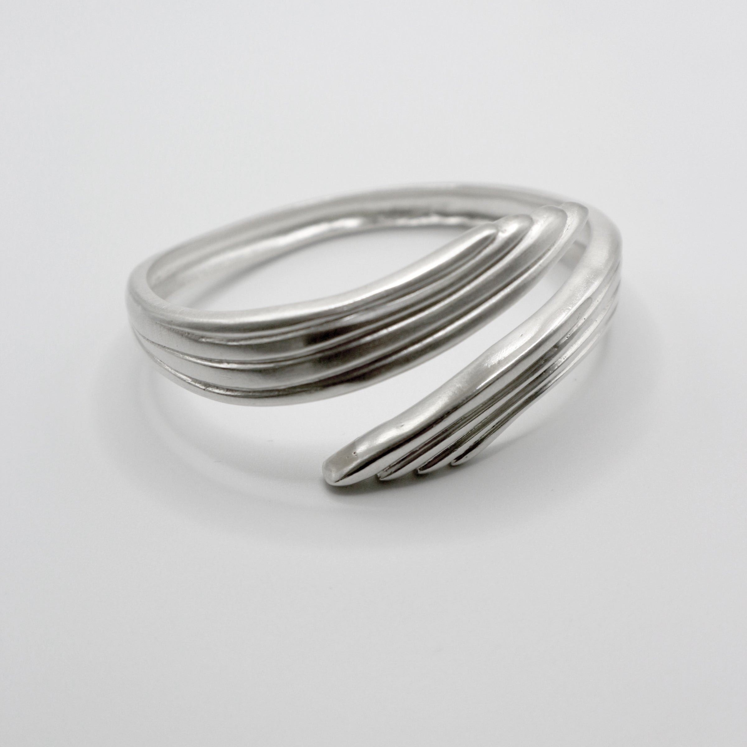 RIB WING bracelet - sterling silver