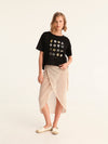 RINGS cropped t-shirt