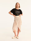 RINGS cropped t-shirt