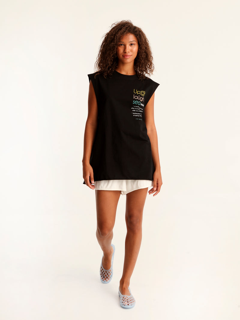 APOLAFSI sleeveless tank top