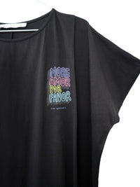 MORE AMOR POR FAVOR loose belted dress