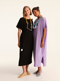 MORE AMOR POR FAVOR loose belted dress