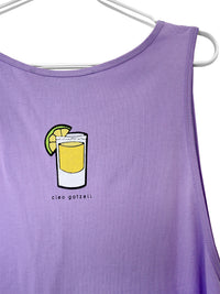 LIKE A TOURISTA loose tank dress