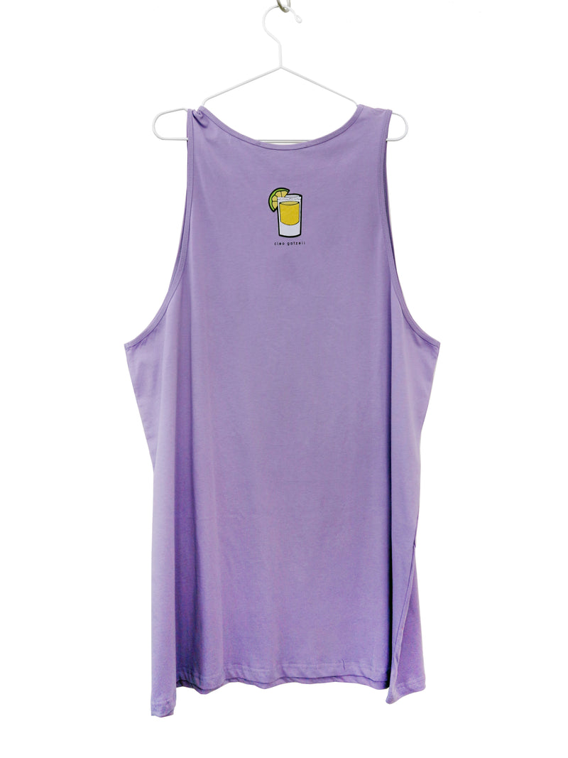 LIKE A TOURISTA loose tank dress